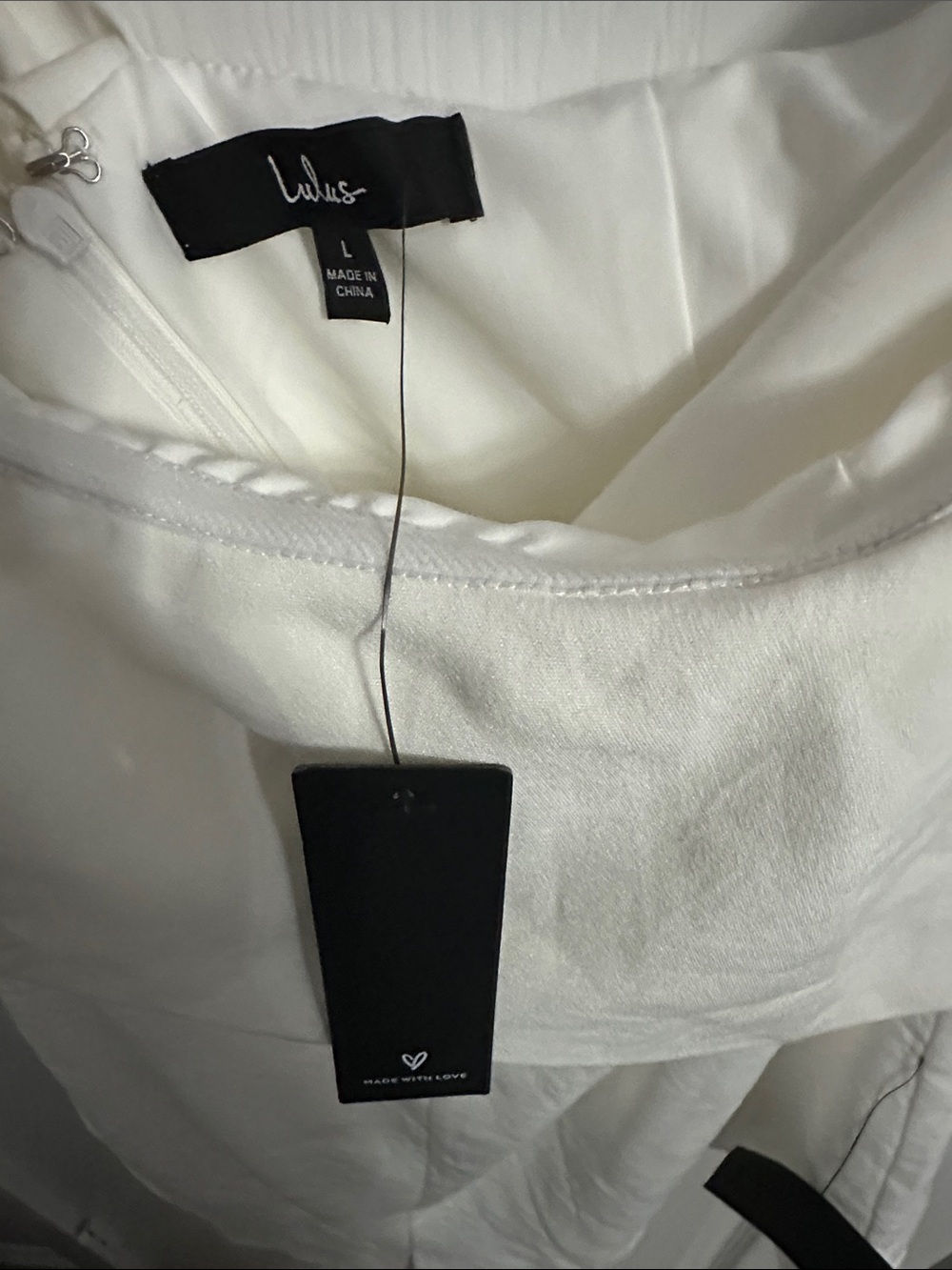Lulu's Cream One-Shoulder Ruffled Romper - Picture 2 of 3